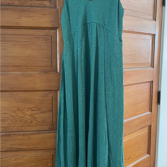 HALARA Teal Sleeveless Maxi Dress - Picture 3 of 4